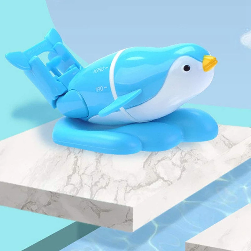 Baby Summer Water Toys Water Swimming Penguin Electric Penguins