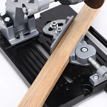 Angle Grinder Stand Holder Cutter Support Bracket Diy Cutting Machine Cast Iron Base For 100-125 Angle Grinder Tool Accessory 4