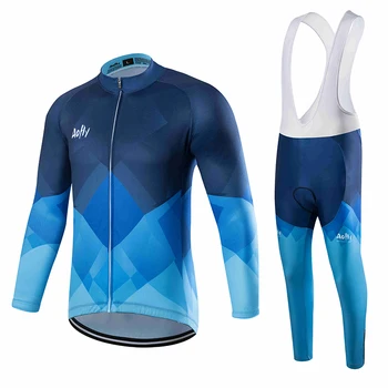

New Pro Team Cycling Jersey Long Sleeve Cycling Clothing MTB Racing Spring / Autumn Mountain Bike Jersey Cycling Clothingxxs-5xl