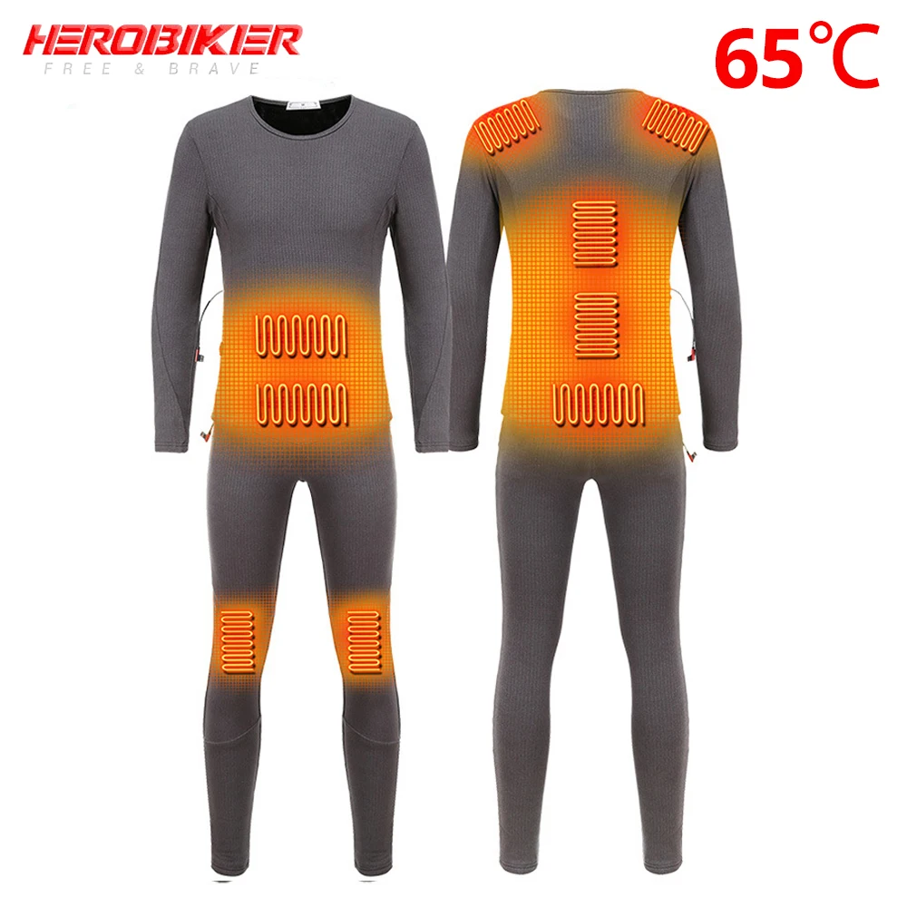New Men Heated Motorcycle Electric Usb Heating Jacket Suit Heating