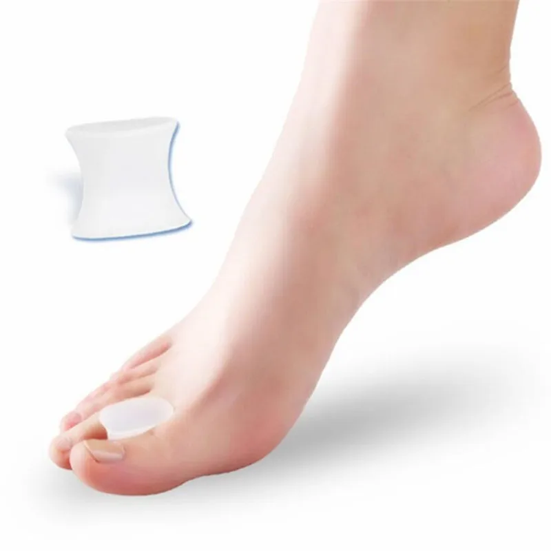 1pair Toe Separators Spacer Straightener thumb finger big feet device pad toe pads thumb valgus corrector Relief Foot Bunion