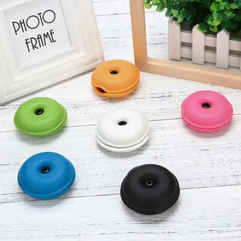 

Solid Color Smart Turtle Cable Cord Organizer Wrap Wire Winder Earphone Headphone Holder