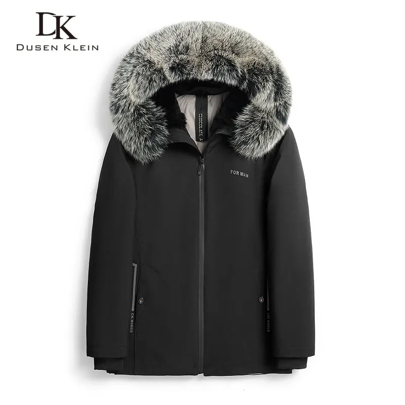 

Men Rabbit Fur Coat Thick Warm Winter Outerwear Jacket 026