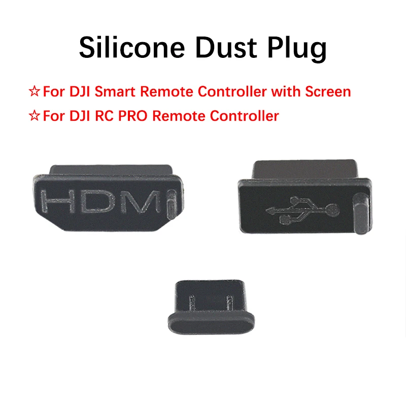 

Умный пульт дистанционного управления для DJI Mavic 2 с экраном силиконовая Пылезащитная крышка USB/HDMI/Type-C Интерфейс Пылезащитная заглушка DJI RC PRO Аксессуары