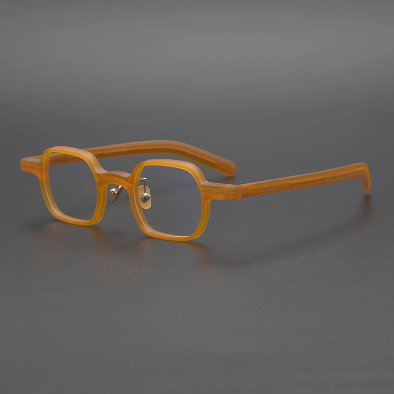

Acetate Transparent Clear Glasses Women Men Vintage Small Square Glasses Frame Optical Myopia Eyeglasses Frames Eyewear Oculos