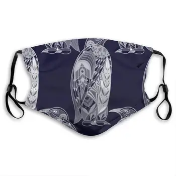 

Bird Penguins On Black Pattern Unisex Anti-Pollution Mask Dust Mask with Filter Mask