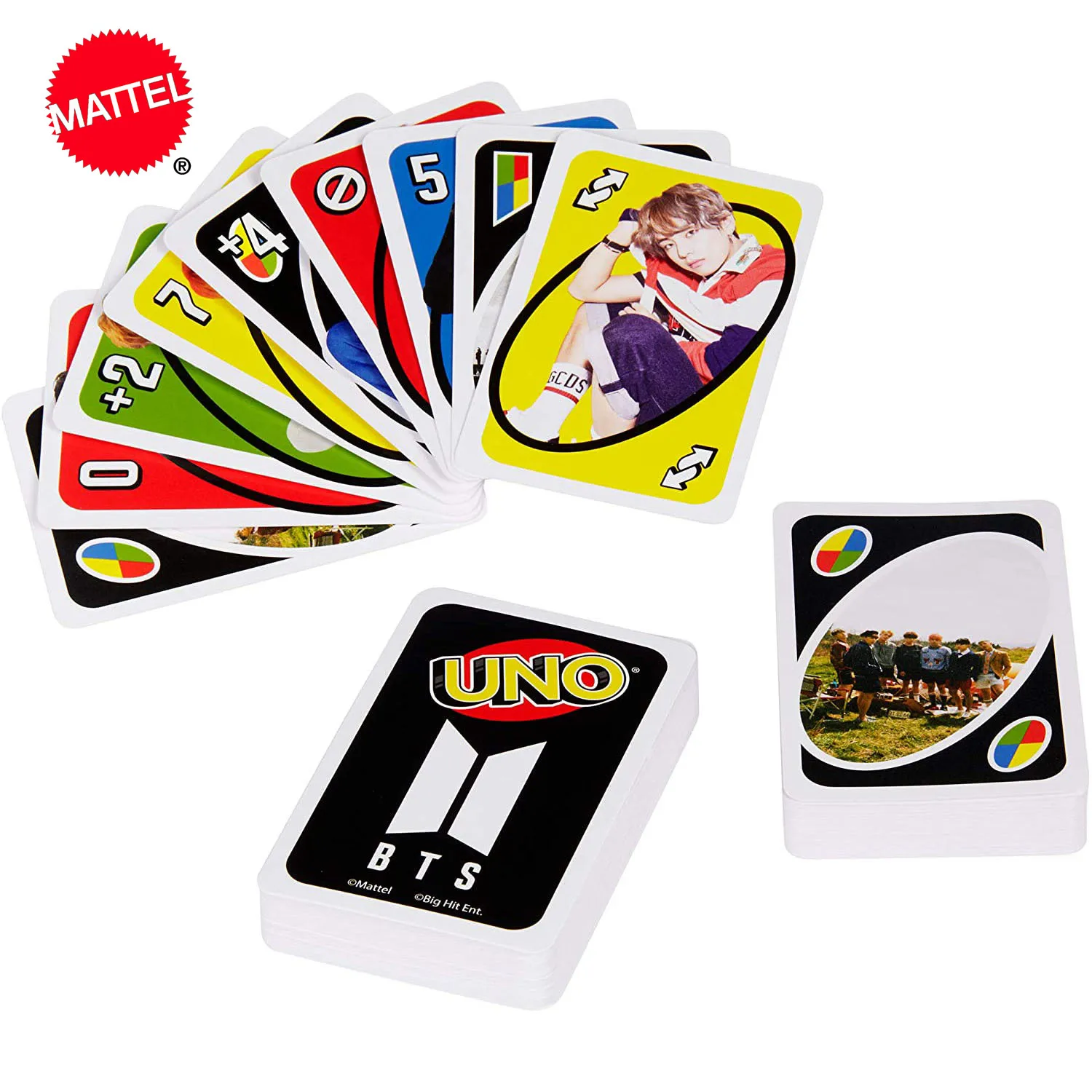 Mattel Games genuine UNO card game BTS Family Gathering Table Games Multiplayer Participation afbeelding