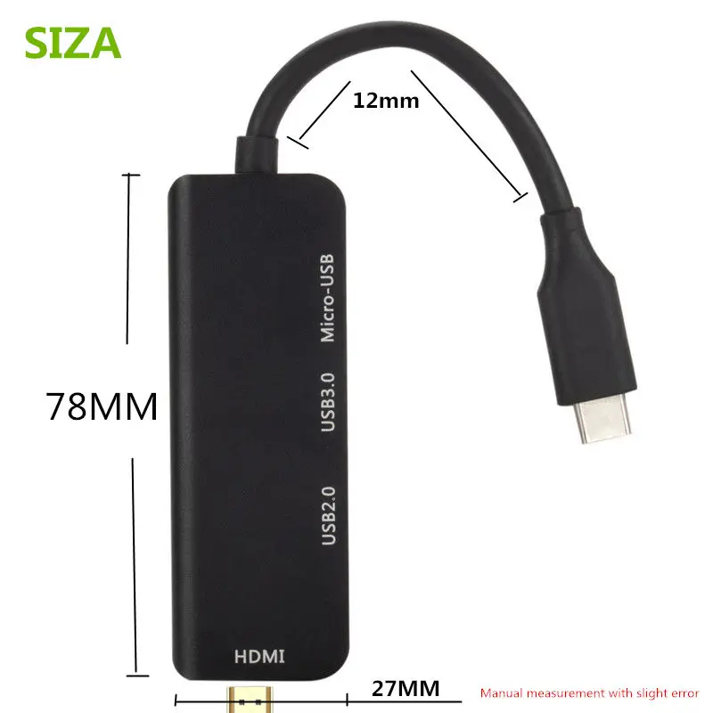 USB C HUB Type to Multi 3 0 HDMI адаптер док станция для смартфона Macbook Pro Аксессуары ноутбуков 1