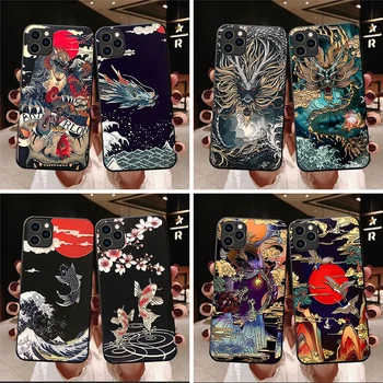 

3D Emboss Phone Case for iPhone X XS XR 11 Pro Max Soft comfortable Matte Back Cover for iPhone 6 6S 7 8 Plus Capa Fit Coque