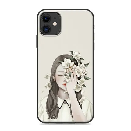 A12 Для iphone 11 iphone 11Pro 11ProMax чехол окрашенный Мягкий ТПУ чехол iphone 11 Pro Max защитный чехол для iphone 11 pro max чехол - Цвет: A12