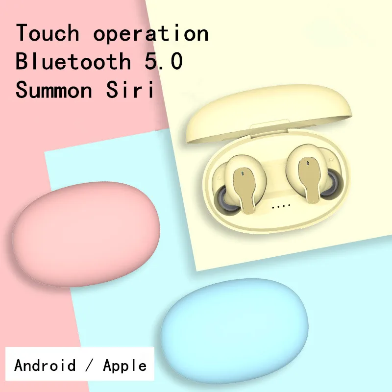 

New Touch Bluetooth 5.0 In-Ear Earphones True Wireless Stereo tws Mini Bluetooth Earphones HD Call Smart Noise Reduction