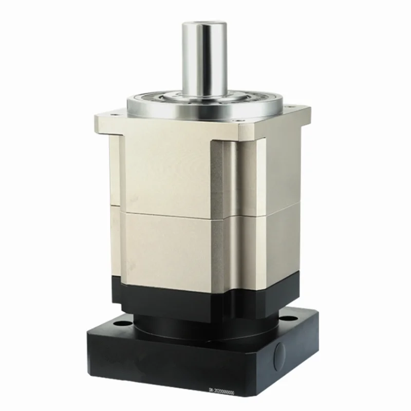

Helical gear planetary gearbox reducer 5 arcmin ratio 15:1 to 100:1 for 130mm 2kw 1kw AC servo motor input shaft 24mm