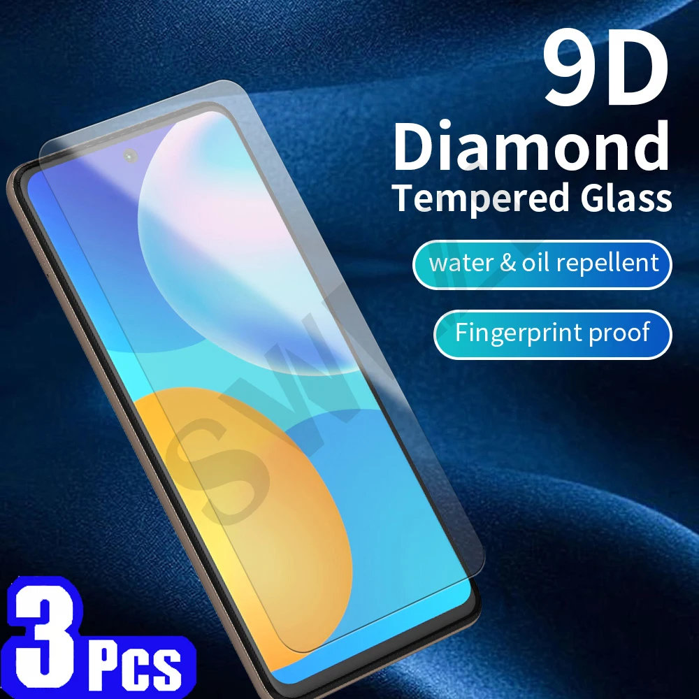 3/5 шт. HD для huawei p smart Z S pro 2021 2020 plus 2019 2018 закаленное стекло Защита экрана телефона