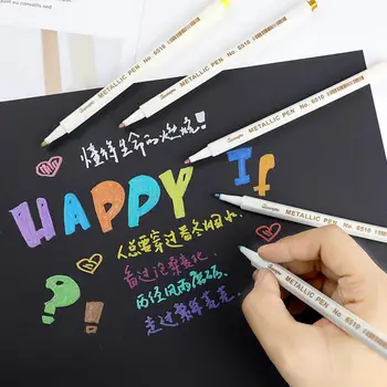 

20pcs/set Permanent Art Acrylic Paint Marker Pen Fast Drying Multi-Color Graffiti Sign Pen Liquid-Ink Wiped Off Pens