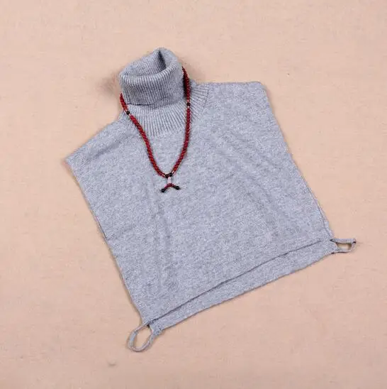 Square grey Sparsil, женские кашемировые кольца, шарфы, одноцветные, осень и зима, мягкая водолазка, шарф, подходит ко всему - Цвет: Square grey