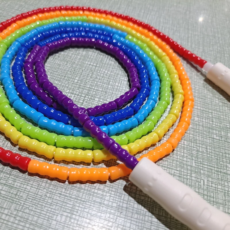 Jump Rope 2.2m 2.4m 2.6m 3m 3.6m PVC Beads Kids Adult Skipping Doubledutch Skip