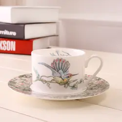 Европейский стиль китай кофейная чашка и блюдце набор английский послеобеденный чай набор Бытовая керамика чайная чашка с лотком экспорт