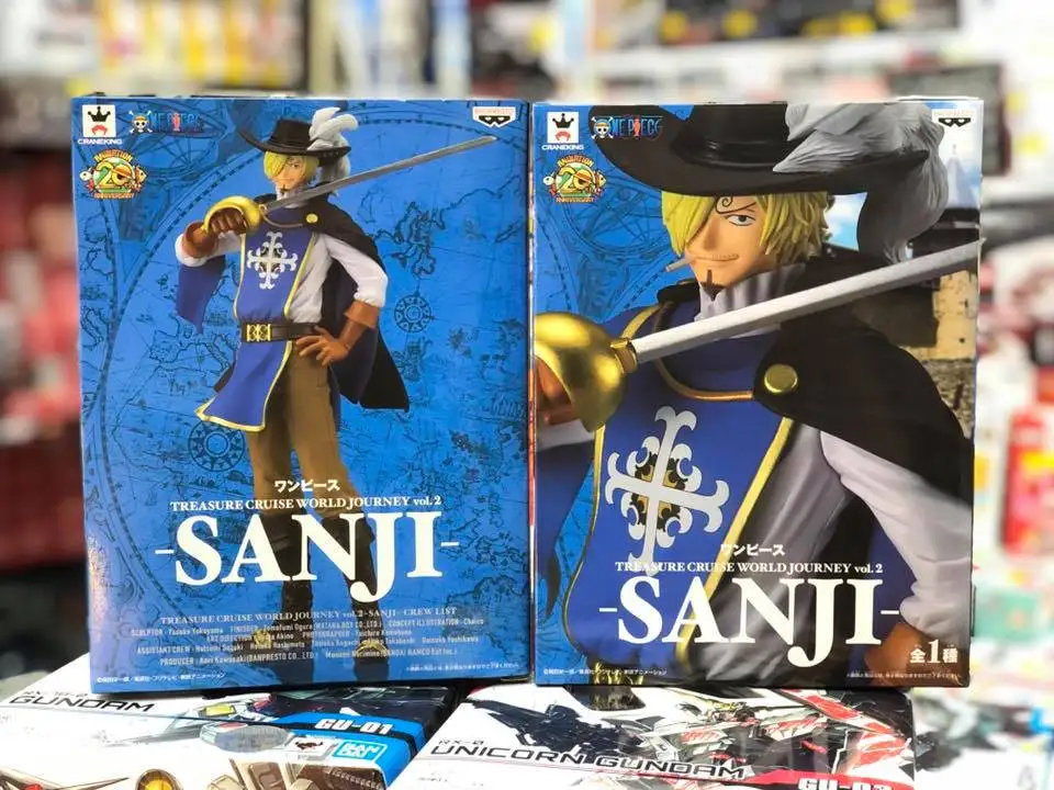 Japan Anime One Piece Original Banpresto Treasure Cruise World Journey Vol 2 Collection Figure Sanji Action Figures Aliexpress