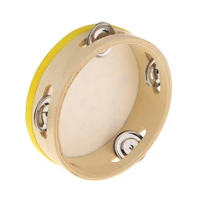 Деревянные бубны барабанный колокольчик Игрушка малыш музыкальный ударный инструмент игрушка жираф