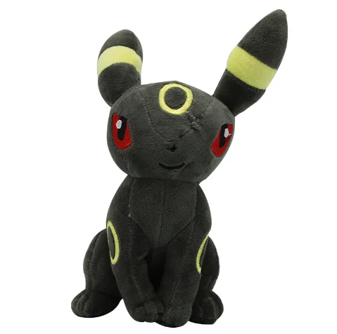 Фигурки Пикачу Eevee, плюшевая кукла Umbreon Espeon Jolteon Vaporeon Flareon Glaceon Leafeon Sylveon - Цвет: As Shown