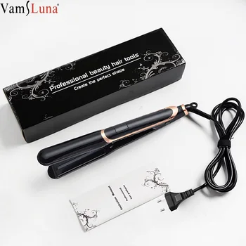 

Professional 2 in 1 LCD Display Hair Straightener Curler Flat Iron Straighting Anion Curling Iron Corrugation Crimper