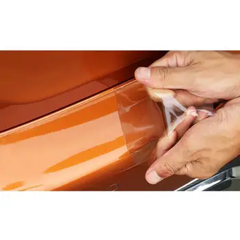 

Tpu Resist Film Car Door Threshold Trunk Anti-scratch Anti-kick Anti-dirty Transparent Film Invisible Car Jacket Car Accessories