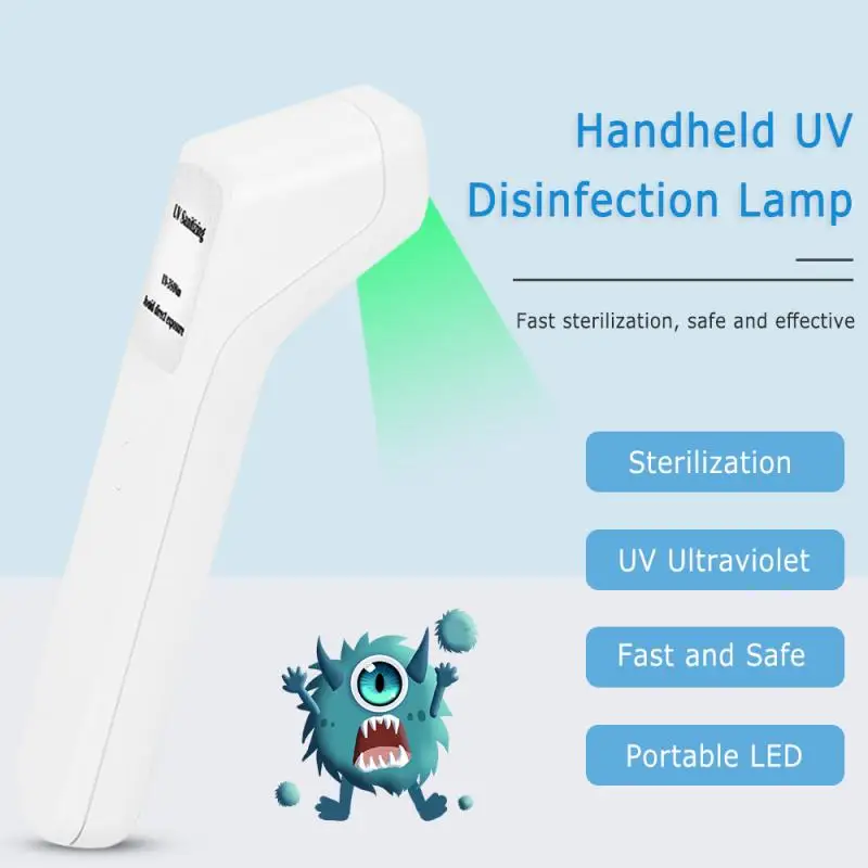 

Ultraviolet Light UV Disinfection Waterproof Portable Handheld UVC Disinfection uv lamp sterilizer uv sterilizer lamp DROPSHIP