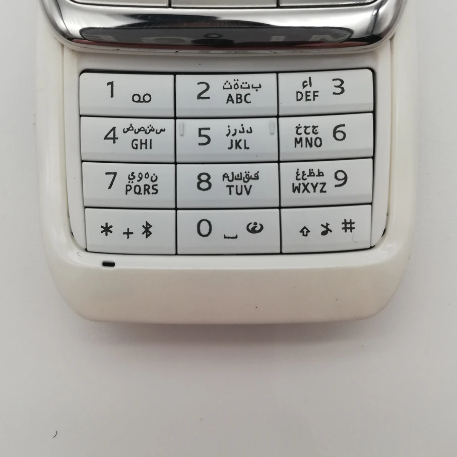 Корпус основной клавиатуры английский/русский/арабский/иврит покрытие клавиатур чехол кнопки для Nokia E66
