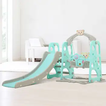 

indoor slide swing Multifunctional toys Slide swing basketball box combination children home kindergarten baby playground