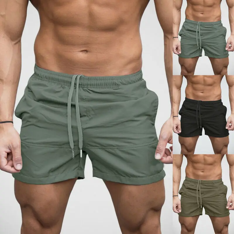 Sport GYM Shorts Trousers Men's Training Running Workout Casual Jogging Pants 