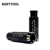 BSRTTOOL 1pc 35mm foret à noyau de diamant avec meuleuse d'angle à filetage 5/8-11 pour diamant carreaux de céramique granit marbre 1