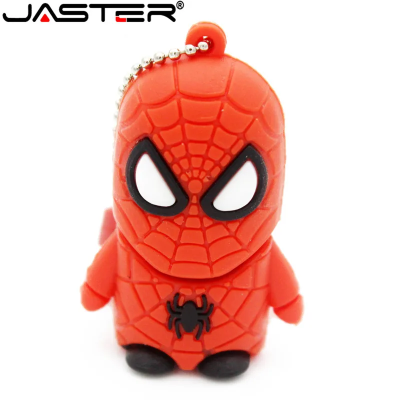 JASTER Мультяшные персонажи usb флэш диск полная емкость ручка накопитель Мстители