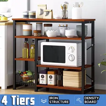 

Kitchen detachable Microwave Oven Shelf Top-Seasoning-Storager Cabinet Shelf Household Oganizer condiment storage shelf