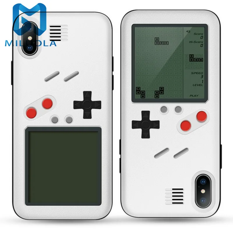 Чехол для телефона Ретро Teris Gameboy iPhone 11 Pro Max X XS MAX XR мягкий чехол из ТПУ Game boy Iphone 6 6S 7