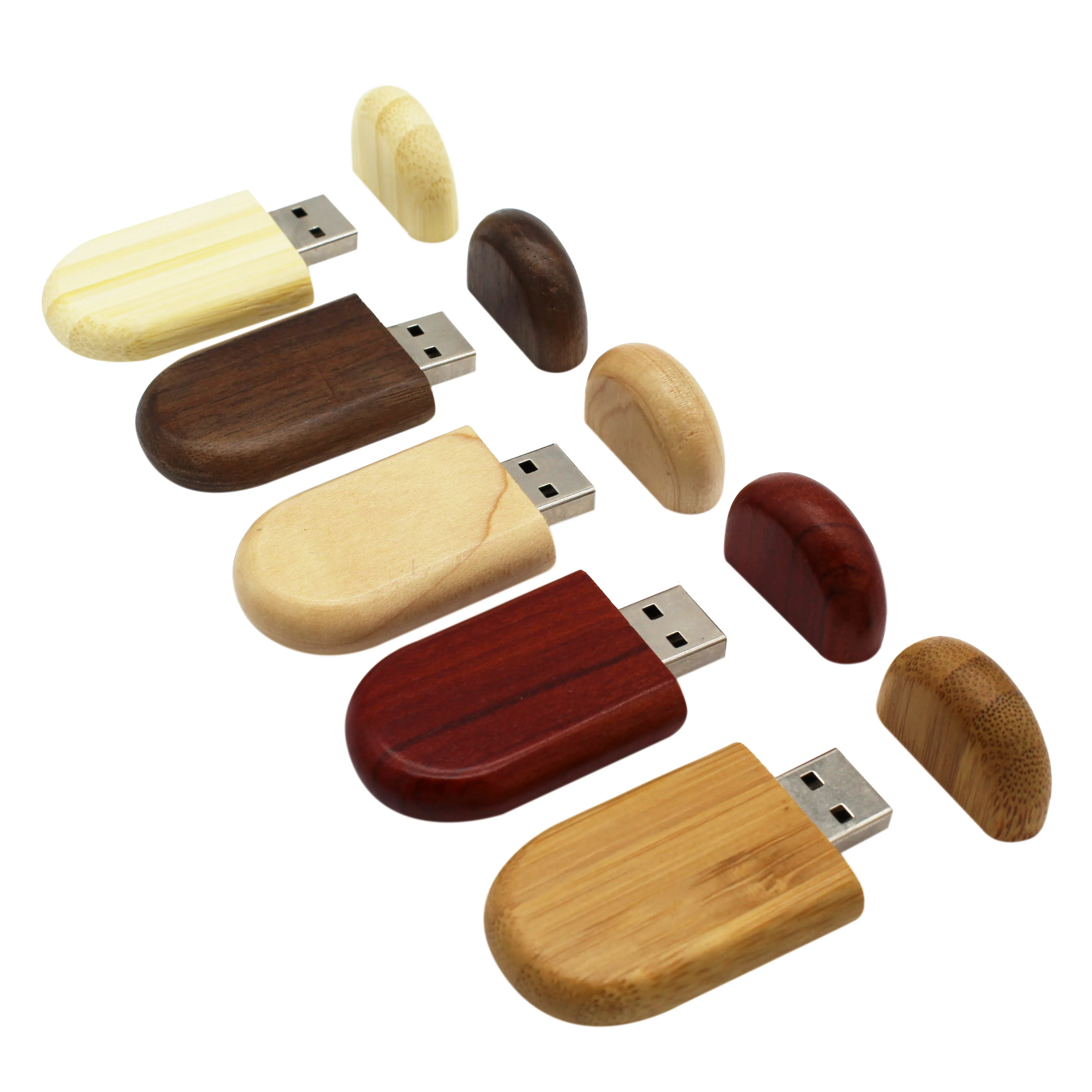 

1 pcs Free custom logo Wooden USB flash drive Pendrive 4gb 8gb 16gb 32gb 64gb Memory stick Photography gift Pen drive