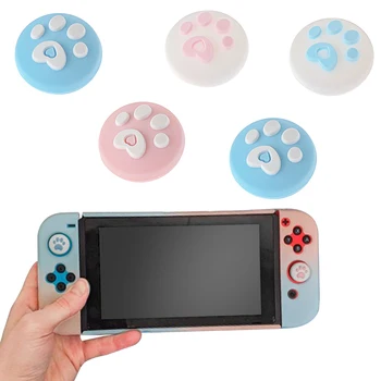 

2PCS/set Switch Rocker Cover Thumb Anti-slip Grip For Nintend Lite Analog Thumb Stick Nitendo Joy Con Joystick Animals Crossing