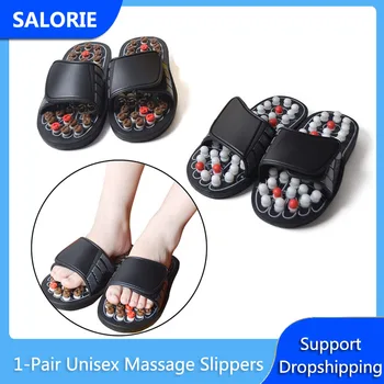 

1-Pair Shiatsu Foot Massager Unisex Massage Slippers Leg Massager Feet Massage Detox Acupuncture Physiotherapy Muscle Stimulator