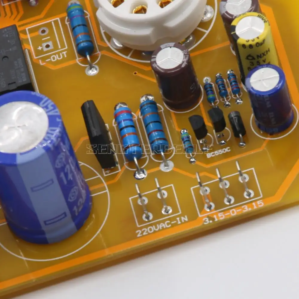 preamp acabado placa kit diy pcb