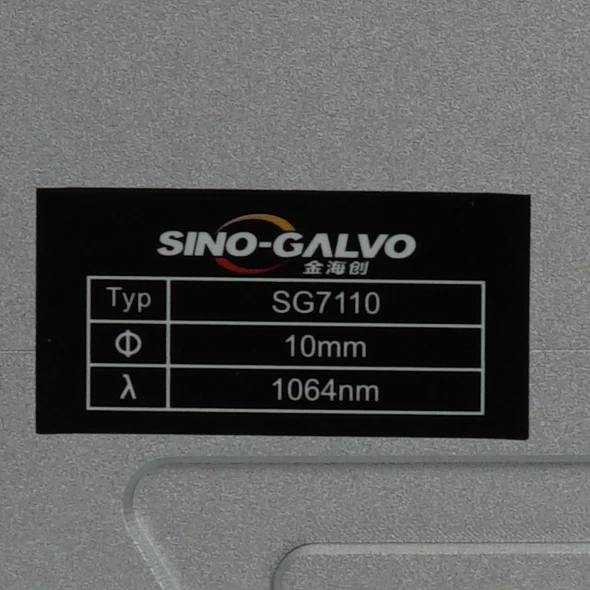 SINO-GALVO SG7110 SG7110A 1064nm 10 мм лазерный гальванометр Galvo сканер Galvo головка для волоконной лазерной маркировки машины