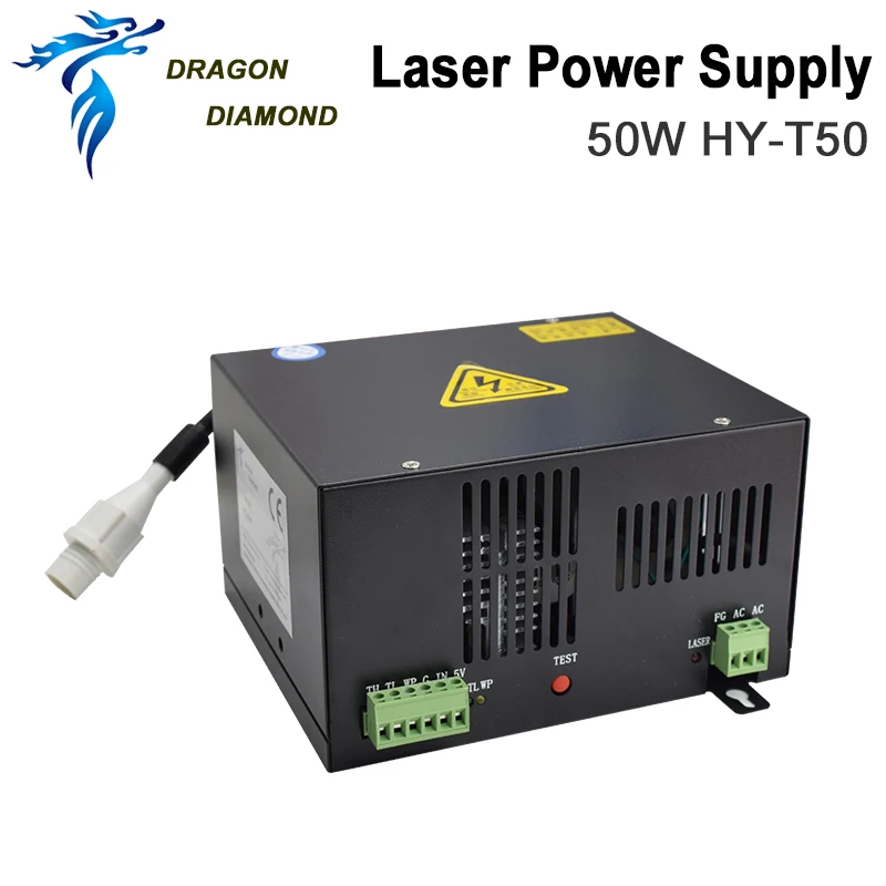DRAGON DIAMOND 50W CO2 лазерный блок питания для женской серии|supply port|supplies mosaicsuppli |