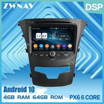 

2 din PX6 IPS touch screen Android 10.0 Car Multimedia player For Hyundai Korando 2014-2018 radio stereo WiFi GPS navi head unit