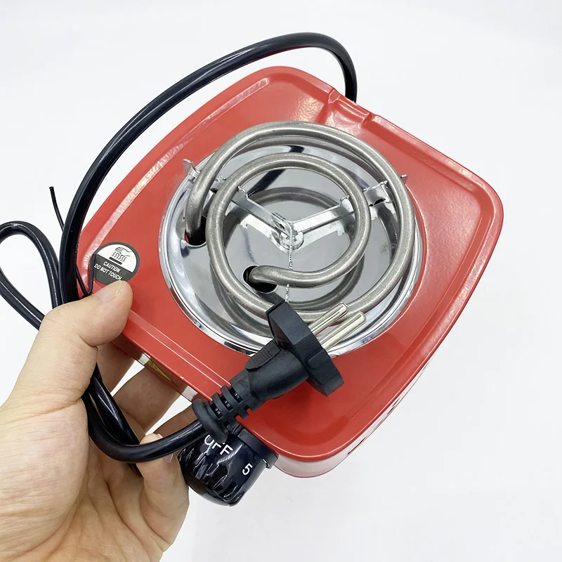 Description Picture 2 of item500W Electric Stove Shisha Coal Burner Hot Plate Iron Burner Travel Portable Cooking Appliances Coffee Heater Chicha EU Plug