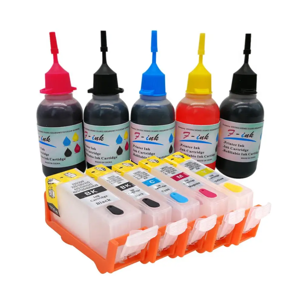 PGI-225 CLI-226 набор для наполнения чернил для принтера Canon PIXMA MG5220 MG5120 IP4820 MG 8120 мг 6120 MG6220 MG5320 IP4920 MX892 IX6520 принтеры