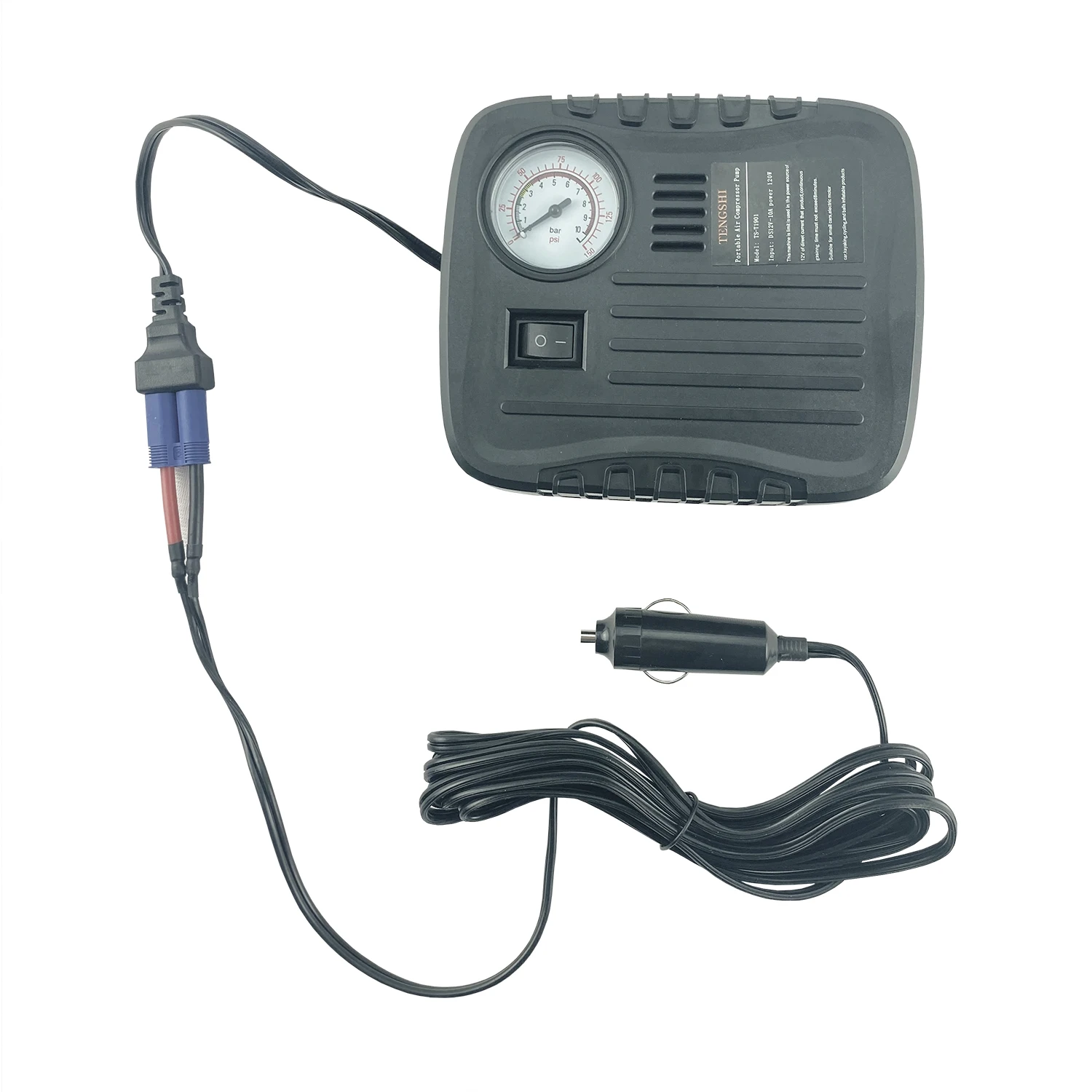 Electric Tire Inflator DC 12V Portable Air Compressor for Car &amp Vehicle Tires Auto Pump Digital | Автомобили и мотоциклы