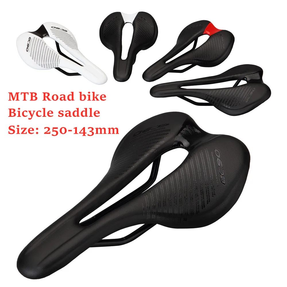 Bicycle saddle EC90 bicycle seat MTB Road Bike Saddles PU Ultralight Breathable Comfortable Seat Cushion Bike Racing Saddle Parts Components