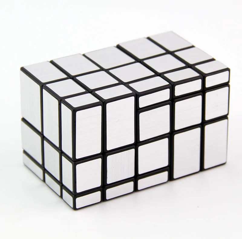 

Two One-piece Mirror Rubik's Cube DIY Special Shape Binding Limits Rotating Mirror 2 One-piece Fun Puzzle Magic Cube Wholesale