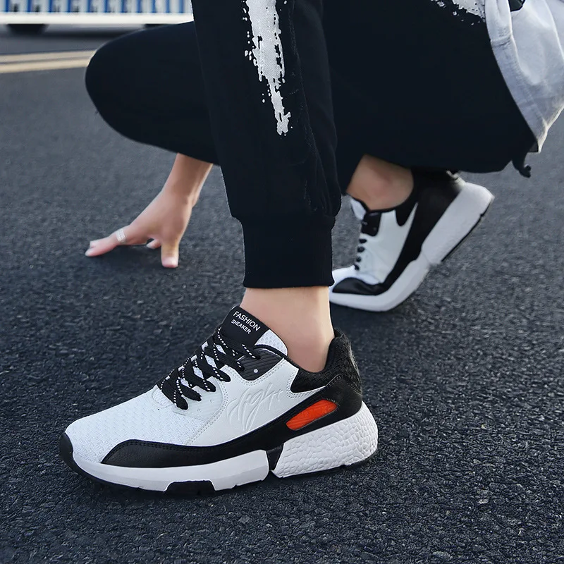

Summer New Style Large Size Men's Athletic Shoes Casual Fashion Street Running Shoes Joint Wear-Resistant Men Shoes