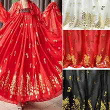 Косплей платье ткань 30D Золотой Павлин бронзовая ткань Блестящая декоративная Праздничная ткань костюм платье ткань сделай сам