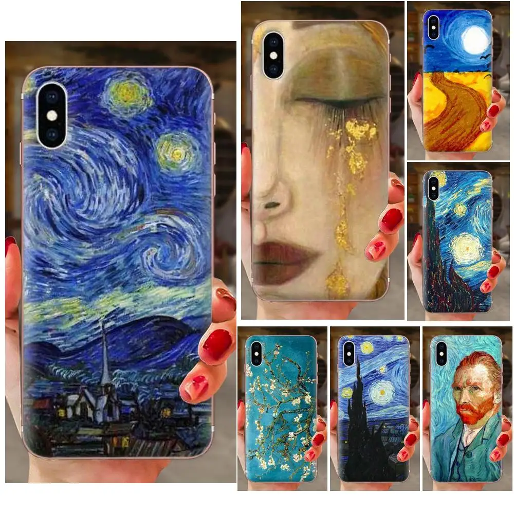 Картины Звездная ночь Ван Гог для huawei Honor mate Nova Note 20 20s 30 5 5I 5T 7C 8A 8X9X10 Pro Lite Play