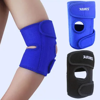 1 Pcs Verstelbare Neopreen Elleboog Ondersteuning Wrap Brace Sportblessure Pijn Beschermen Kronkelende Tape 1 Pcs Verstelbare Neopreen Elleboog Ondersteuning Wrap Brace Sportblessure Pijn Beschermen Kronkelende Tape